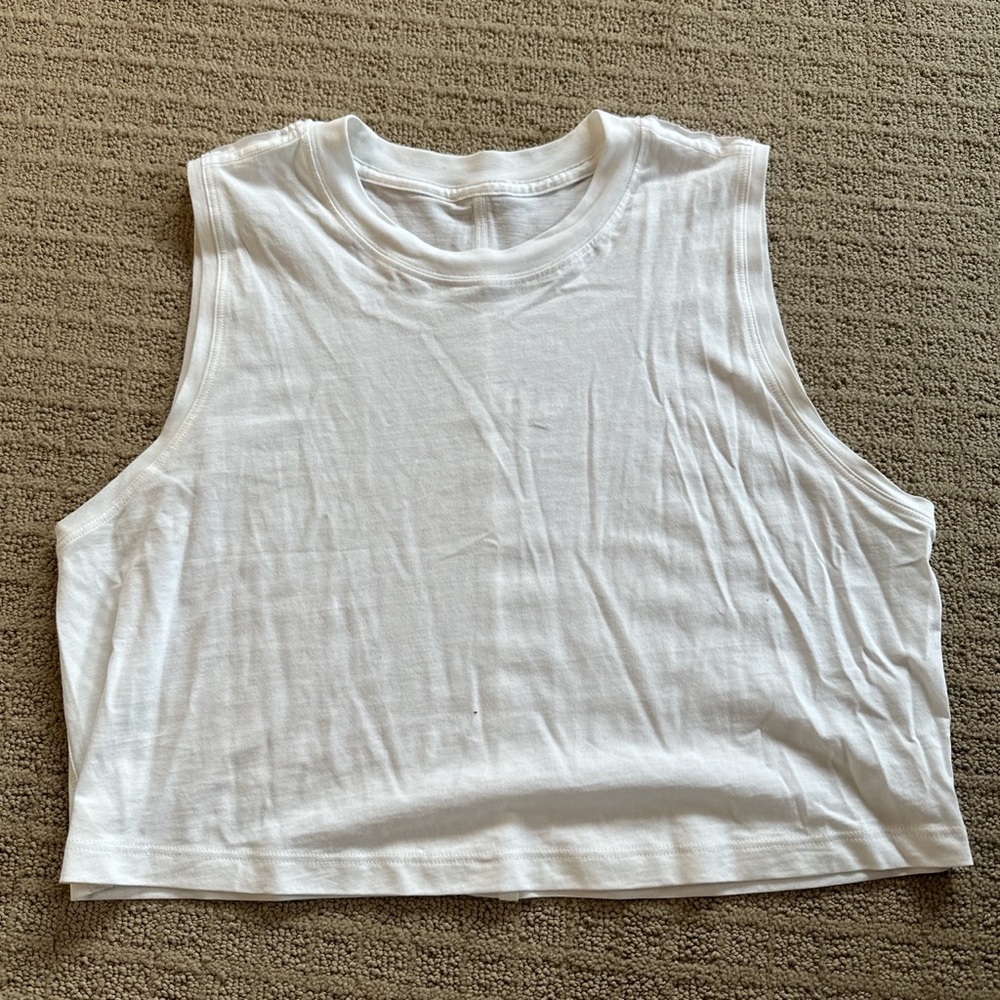 lululemon all yours cropped tank